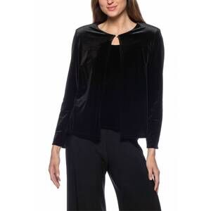 NEW MARINA long sleeve jacket & top set in black
